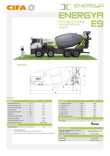 ENERGYA E9 - ES | Datasheet