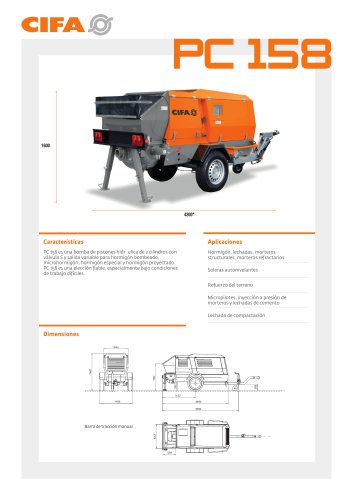 PC 158 - ES | Datasheet