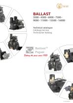 BALLAST 3500 - 4500 - 6000 - 7500 - 9000 - 11000 - 13500 - 16000