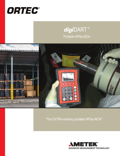 DigiDART Portable HPGe Multichannel Analyzer