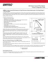 Gamma-X N-type HPGe Coaxial Radiation Detector (GMX)