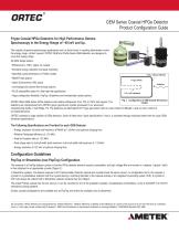 GEM P-type HPGe Coaxial Radiation Detector