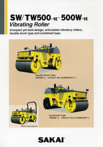 Combined roller compactor