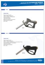 Pistola de distribucion manual para gasoleo: TOPW1