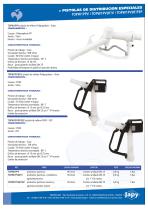 Pistolas de relleno Polipropileno-Viton/PVDF: TOPW1PPV - TOPW1PVDFxx