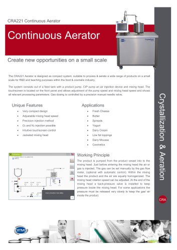 CRA221 Lab Aerator