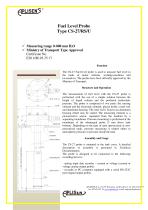 Fuel Level Probe Type CS-27/RS/U