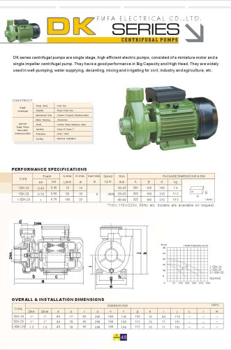 DK Series Centrifugal Pump