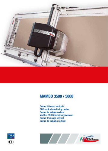 MAMBO 3500 / 5000 - CNC Machine