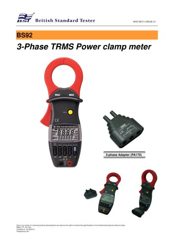 Clamp Meter BS92