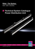 Technical System Catalogue Power Distribution Unit