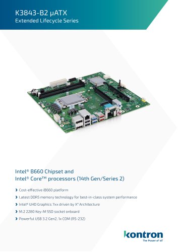 K3843-B2 &micro;ATX