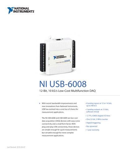 usb-datasheet