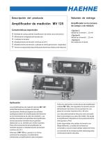 Amplificador de medición MV125 - 1