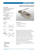 Force Measurement Bearing BZL-A