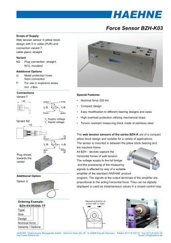 Force Sensor BZH-K03