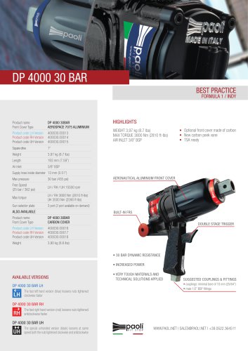 DP 4000 30BAR