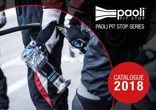 The new Paoli Pit Stop Series Catalogue 2018