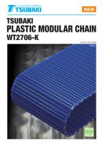 Tsubaki Plastic Modular Chain WT2706 Series