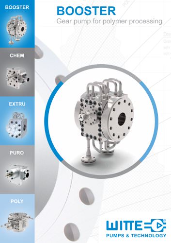 BOOSTER Gear pump