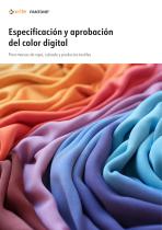 Apparel Brand Digital Color Solutions Brochure - ES