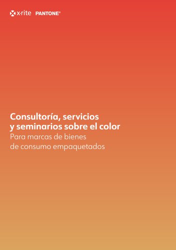 Brand Color Services Brochure - ES