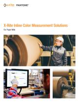 X-Rite Inline Color Measurement Solutions