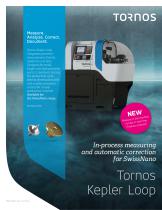 Tornos Kepler Loop - In-process measuring and automatic correction
