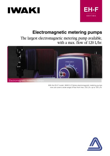 Electromagnetic metering pumps EH-F series