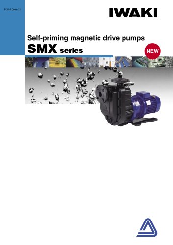 Self-priming magnetic drive pumps SMX series