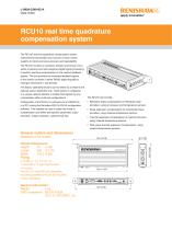 Data sheet: RCU10 real time quadrature compensation system