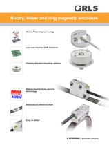 Flyer: Rotary, linear and ring magnetic encoders