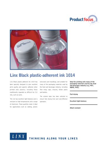 Enhanced Adhesion Inks