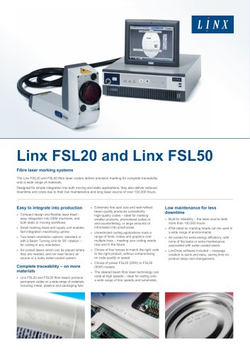 Linx FSL20 & FSL50