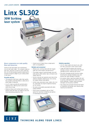 Linx SL302 laser coder