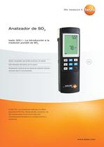 Analizador de SO2 - testo 325-I - 1