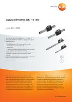 Caudalímetro DN 15-50 testo 6441-6444 - 1