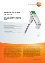 Datasheet 0563 2750 testo 270