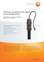 Detector electrónico de fugas para refrigerantes - testo 316-3 - 1