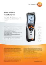 Instrumento multifunción - testo 435