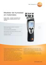 Medidor de humedad en materiales - testo 616 - 1