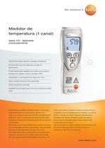 Medidor de temperatura (1 canal) - testo 112 - 1