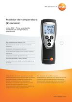 Medidor de temperatura (2 canales) - testo 922 - 1