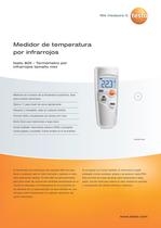 Medidor de temperatura por infrarrojos - testo 805 - 1