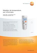 Medidor de temperatura por infrarrojos - testo 805 - 1