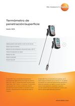 Termómetro de penetración/superficie - testo 905 - 1