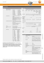 Transmisor de presión diferencial con humedad/temperatura opcional - testo 6381 - 2