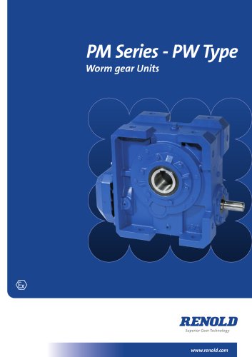 PM Series PW Type Wormgear Unit