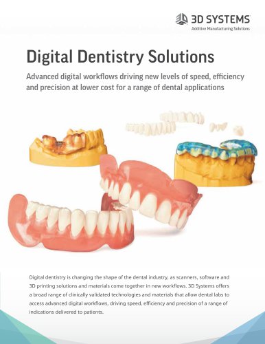 Dental Printers Brochure