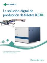 La solución digital de producción de folletos K630i